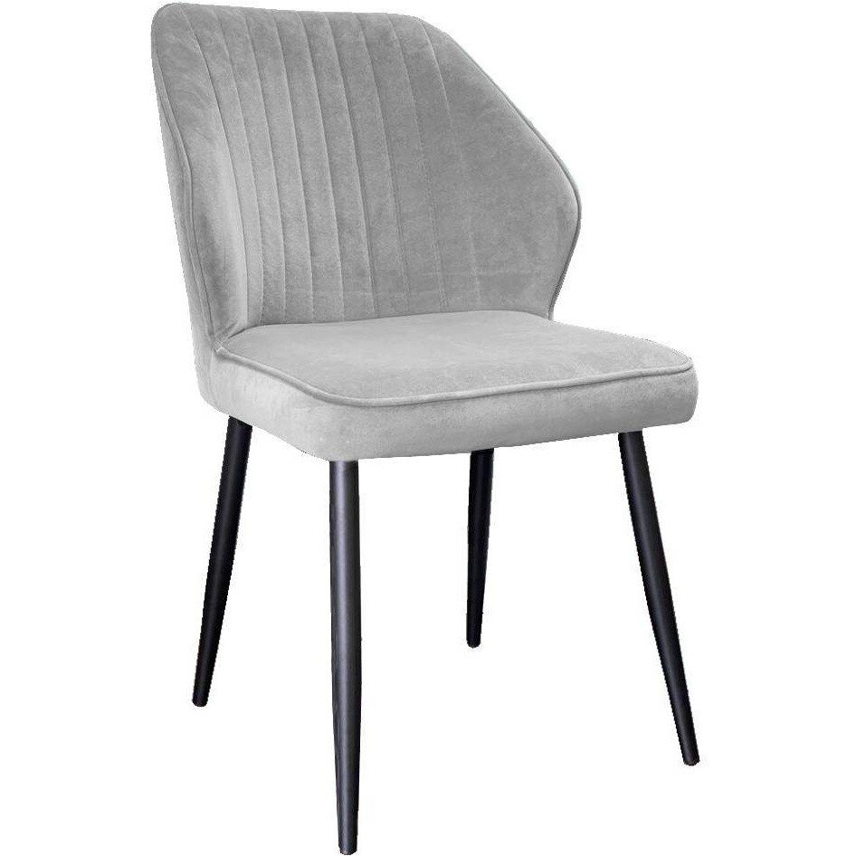 Стул DikLine 222M B22 GREY, ножки черные 