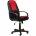 Кресло офисное BRABIX &quot;City EX-512&quot;, ткань черная/красная, TW, 531408 Красный